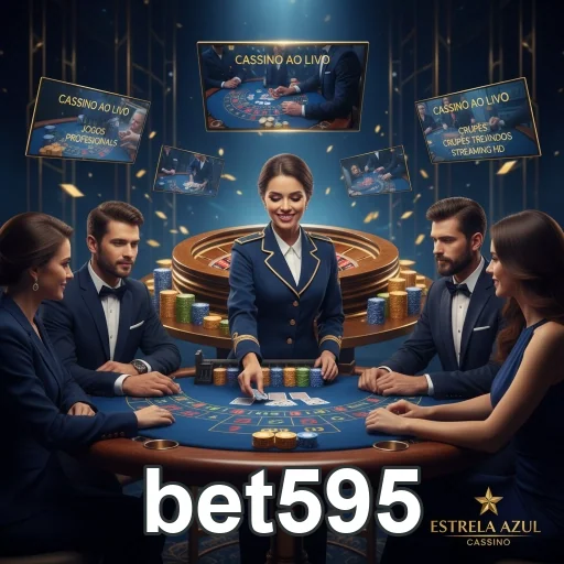 Jogadores em cassino ao vivo na bet595 interagindo com dealer.
