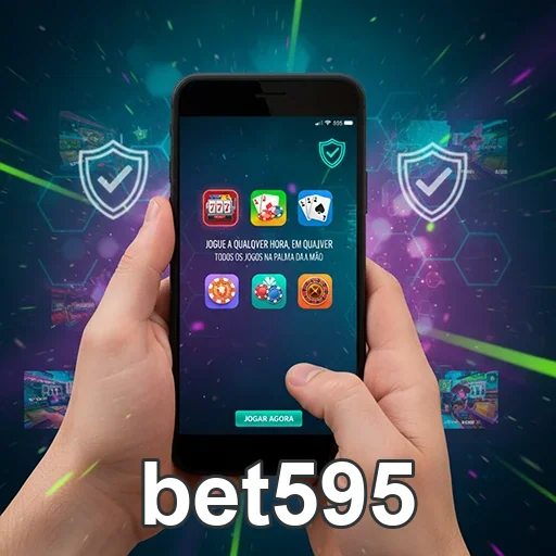 Usuário acessa jogos de slots e serviços VIP no bet595.