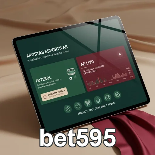 Interface de saque rápido da bet595 com apostas ao vivo.