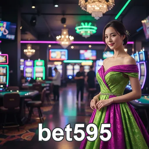 Ambiente de cassino do bet595 com foco em práticas de jogo responsável.