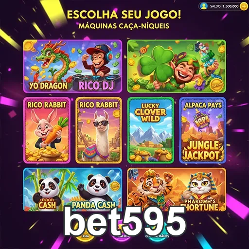 Caça-níqueis vibrantes disponíveis na bet595 para jogadores.