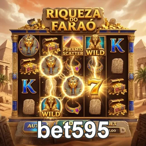 Slot de 'Riqueza do Faraão' no site bet595.