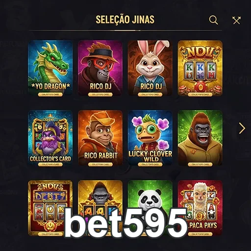 Imagens de jogos de slot disponíveis na bet595.